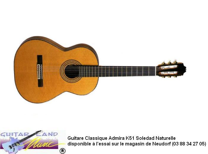 Guitare Classique Admira Soledad Naturel